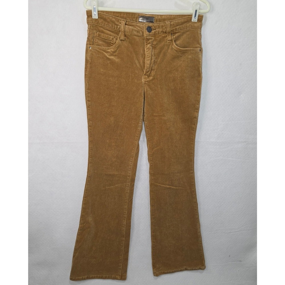 Kut from the Kloth Womens High Rise Fab Ab Bootcut Corduroy Pants Tan Size 6
